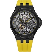 Edox 8530337NCAJNJ Mens Watch Delfin Mecano Skeleton Automatic 43mm 20ATM