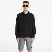 Srajca C.P. Company Organic Gabardine Zipped Lens Overshirt Black S