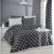 L`ESSENTIEL MAISON Ranforce posteljina (160x220) Madalyon Black