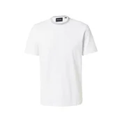 Lyle & Scott Majica pegasto siva/bela