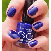 RIMMEL-60 Seconds- Lak za nohte-810 Blue My Mind, 8ml