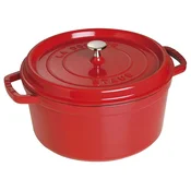 Cocotte cooking pot, cast iron, 28 cm/6.7L, Cherry - Staub