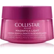 Collistar Magnifica Replumping Redensifying Cream Face and Neck Light krema za učvrstitev obraza za obraz in vrat 50 ml