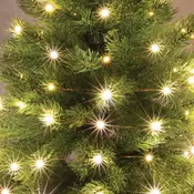 Lampice za jelku sa 20 toplo belih mikro LED dioda ML20/WW