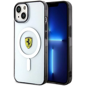 Ferrari iPhone 14 6,1 transparent hardcase Outline Magsafe (FEHMP14SURKT)