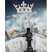 Fortune Frames Ram za slike Travel King, Crni