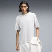 PUMA Essentials Boxy Relaxed Tee Men, Clothing, White Glow Heather, XS