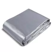 VEVOR Cerada 6096x9144 cm srebrna vodoodporna