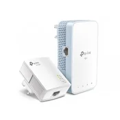 TP-Link TL-WPA7517 KIT (TL-WPA7517+TL-PA7017) 1000Mbps Powerline Extender komplet: WiFi dual-band (2.4GHz & 5GHz) + Gigabit Ethernet za mreu preko strujne instalacije - domet do 300m, tpPLC App