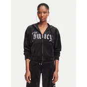 Juicy Couture Jopa Old Gothic JCWAS226333 Črna Slim Fit