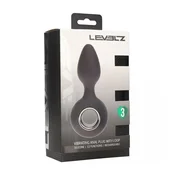 Shots Analni cep sa vibracijom Levelz by Shots, Anal Plug with Loop