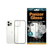 PanzerGlass Ohišje PanzerGlass ClearCase za iPhone 12 Pro Max - prosojno-srebrno