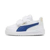 PUMA Shuffle Downtown Sneakers Toddlers, Shoes, White/Clyde Royal/Gold, 26
