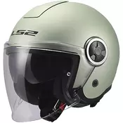 Otvorena motociklistička kaciga LS2 OF620 Classy Solid mat sivo-komet