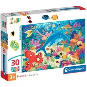 Podvodne pustolovščine 30-delna supercolor sestavljanka - Clementoni