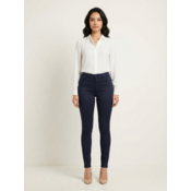 Elit Fashion Ženske pantalone, Regular, Teget