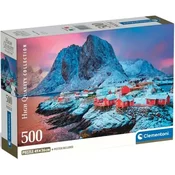 Hamnoy vas, 500-delna sestavljanka HQC - Clementoni