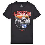 Levis LVB SOAR LIKE AN EAGLE TEE Crna