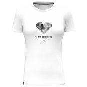 Salewa PURE HEART DRY T SHIRT W, ženska majica za planinarenje, bijela 28638
