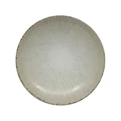 LUBIANA globok krožnik Irys Coupe, porcelan, kremna/rjava, 21,5 cm