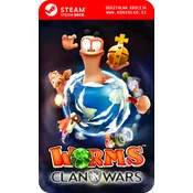 Worms Clan Wars - Steam koda brez škatlice (WINDOWS PC | STEAM DECK)