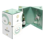 BERLUCCHI peneče vino Franciacorta 61 Saten + 2 kozarca 0,75 l
