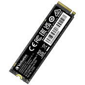 Verbatim Vi5000 M.2 SSD 512GB PCIe4 NVMe 31825