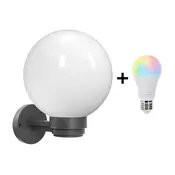 Brilagi LED RGBW spoljno zidno svetlo HARBOR 1xE27/15W/230V IP33 antracit/bela