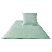 Joop! POSTELJNINA Cornflower 140/200 cm žakar srebrne barve