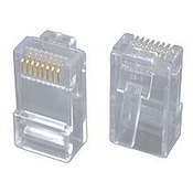 RJ45 CAT5E UTP 8p8c priključek za licnu 100 kosov.