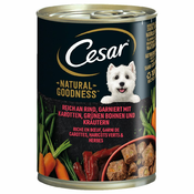 Cesar Natural Goodness - Multipakiranje 3 vrste (24 x 400 g)