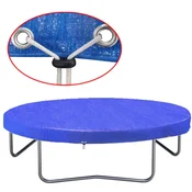 Vidaxl Pokrivalo za trampolin PE 360-367 cm 90 g/m2