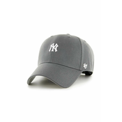 Bombažna bejzbolska kapa 47 brand MLB New York Yankees siva barva, B-BRMPS17WBP-CC