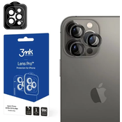 3MK Lens Protection Pro iPhone 13 Pro / 13 Pro Max graphite gray Camera lens protection with mounting frame 1 pc.
