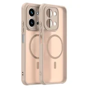 Hibridni ovitek HaloFrost II MagSafe za Xiaomi Redmi 15C 4G/Redmi 15C 5G - gold