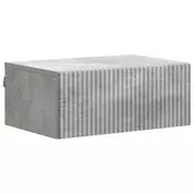 vidaXL vidaXL Stenski nočni omarici Betonsko siva 49 x 34,5 x 20 cm, (5000209622)