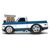 Maisto - Muscle Machines - 1972 Chevrolet C10 Pickup, modro-belo, 1:64