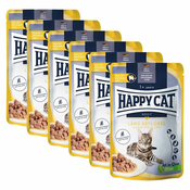 Happy Cat Culinary Land Geflügel/perutnina 6 x 85 g