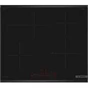 PIF695HC1E Indukcijska kuhalna plošča, 60 cm, površinska montaža z okvirjem, Serie 6