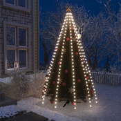 Mrežasta svjetla za božicno drvce 250 LED hladna bijela 250 cm