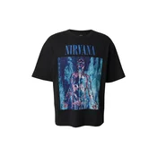 GAP Majica NIRVANA  turkizna / temno modra / staro roza / črna