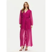 Haveone Poletna obleka AFF-N013 Roza Loose Fit