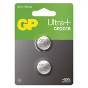 Baterija GP Ultra plus litijska CR2016 2 blister 2/1