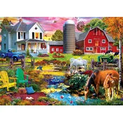 Masterpieces - Puzzle Picnic on the Farm - 1 000 kosov