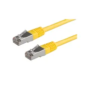 Secomp Value S/FTP (PiMF) PatchCord Cat6/Cl.E, žuta 2.0m