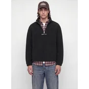 JACK & JONES Pulover JORNORREBRO črna