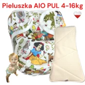 shumee AIO PUL plenica za večkratno uporabo SNOW WHITE NappiMe