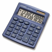 Gradanski kalkulator SDC810NRNVE, tamnoplavi, stolni, desetoznamenkasti, dvostruko napajanje