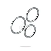 Metalni Prsten za Penis SET