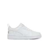 PUMA Rebound V6 Low Sneakers Youth, Shoes, White/Cool Light Gray, 36